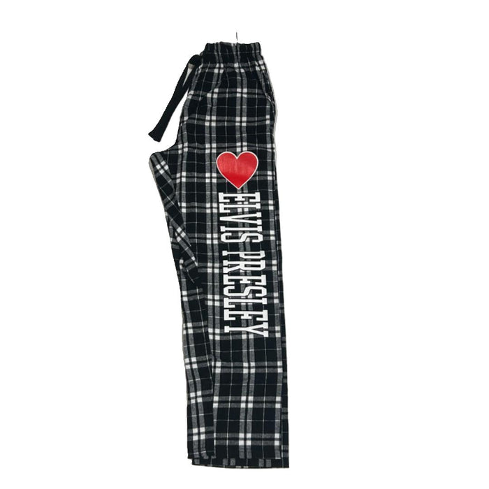 Heart Elvis Presley Plaid Pants