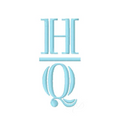 Henry Satin Embroidery Font for unique monograms