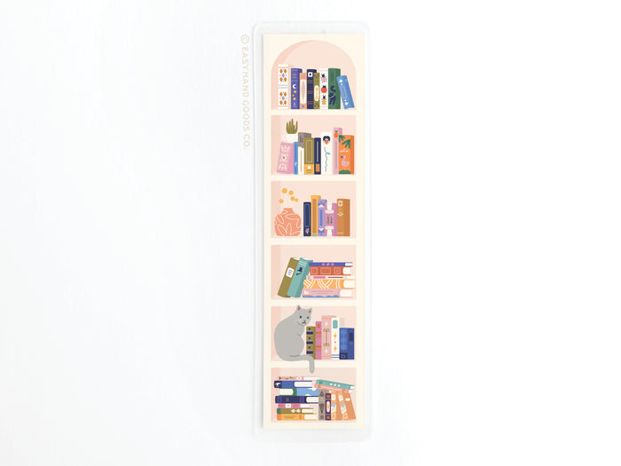 Home Library Laminated Bookmark