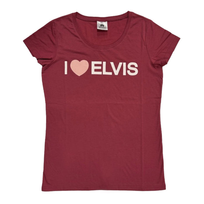 I Heart Elvis Women's Scoop Neck T-Shirt