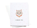 I Knead You Cat Greeting Card