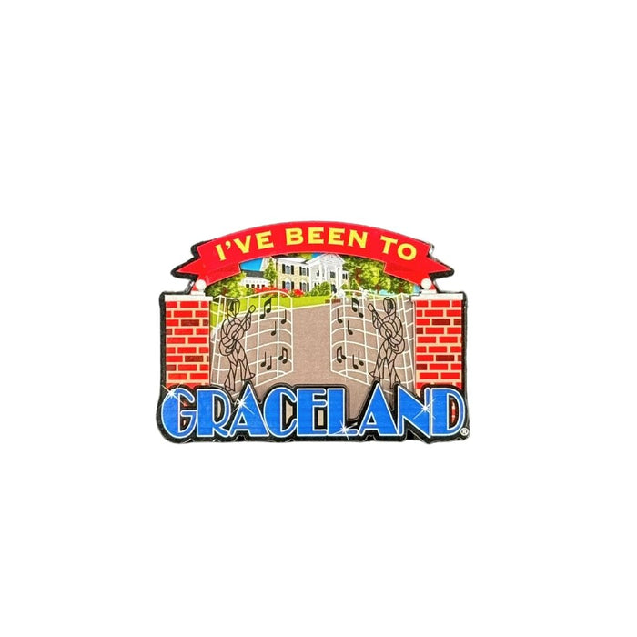I've Been to Graceland Wood Magnet