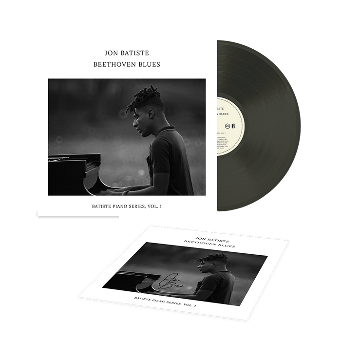 Jon Batiste: Beethoven Blues Translucent Black Ice LP + Signed Insert