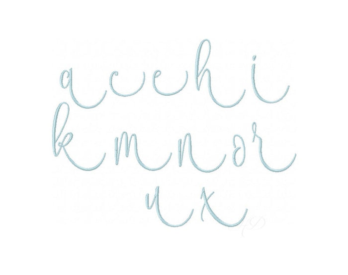 Kimberlee Dawn Embroidery Font Package