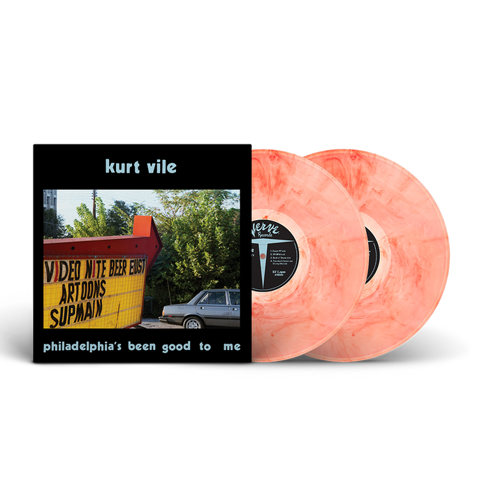 Kurt Vile: philadelphia's been good to me Wooder Ice Red LP