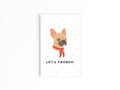Let’s French Frenchie Refrigerator Magnet