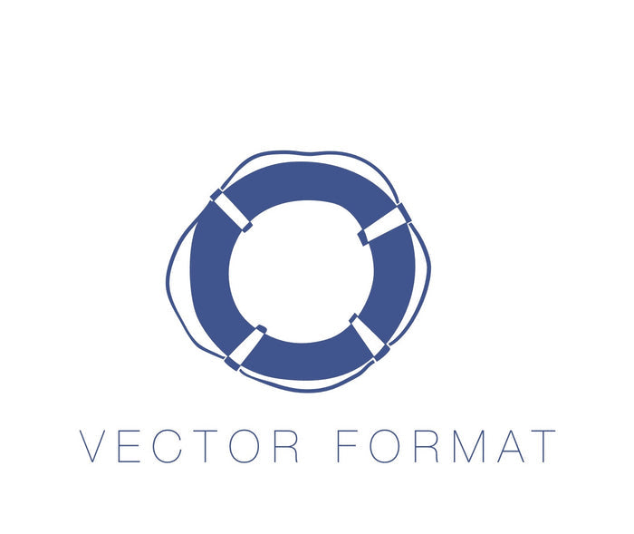 Life Preserver Nautical Vector Image