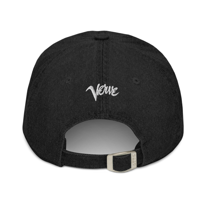 Louis Armstrong Denim Football Hat Back