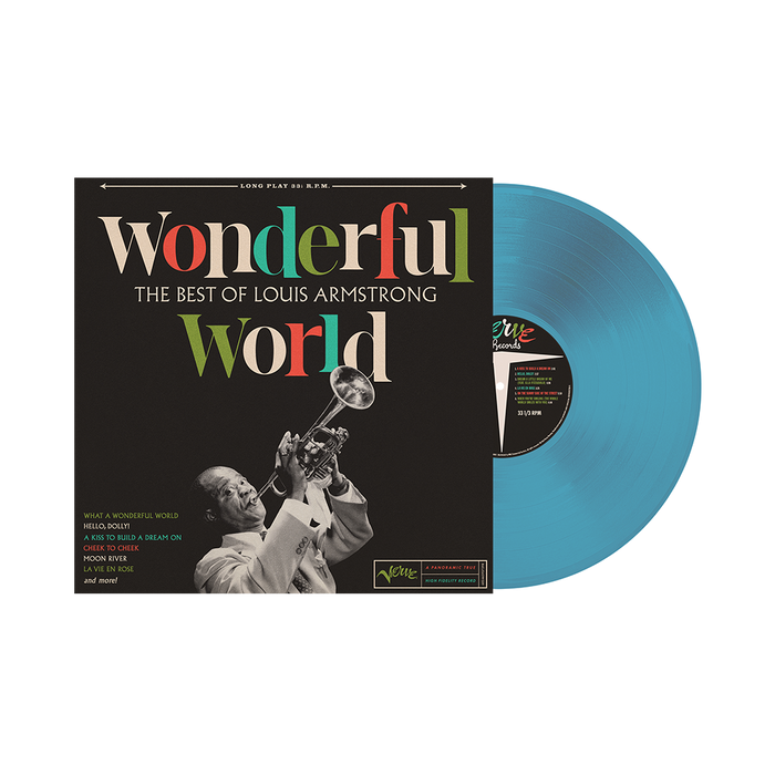 Louis Armstrong: Wonderful World: The Best Of Louis Armstrong (Skies of Blue Vinyl)