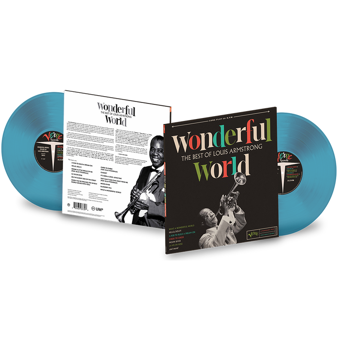 Louis Armstrong: Wonderful World: The Best Of Louis Armstrong (Skies of Blue Vinyl)