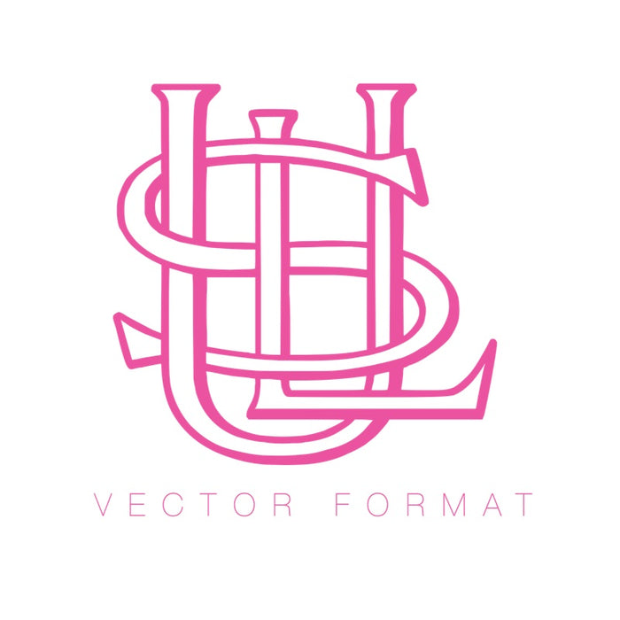 LSU Louisiana PDF PNG SVG Monogram Vector Format