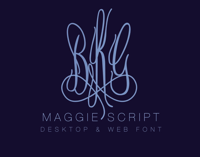 Maggie Script TYPEFACE FONT