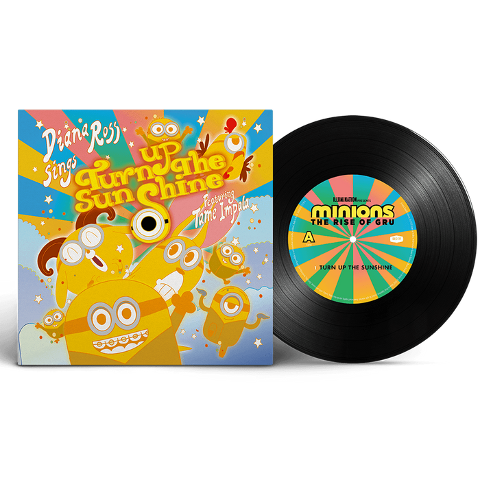 Minions: The Rise of Gru- Diana Ross, Tame Impala - Turn Up The Sunshine – 7” Single