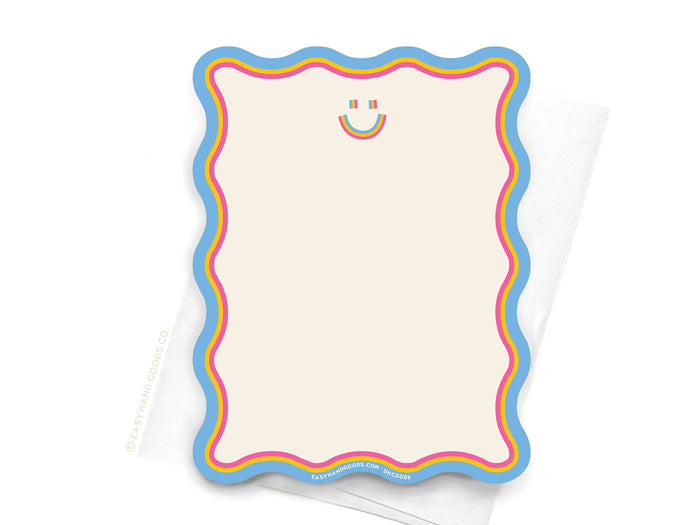 Miss Ya Wavy Die Cut Notecard