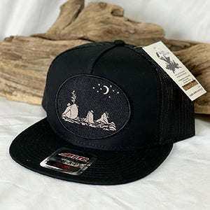 Moon Over Three Graces Caps & Beanies
