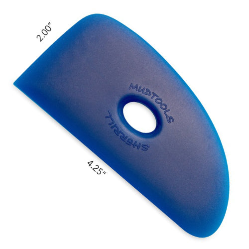 Mudtools Polymer Rib Blue Size 4