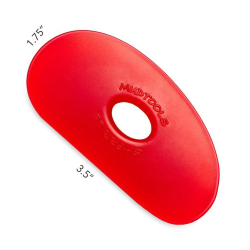 Mudtools Polymer Rib Red Size 1