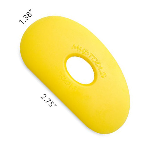 Mudtools Polymer Rib Yellow Size 0