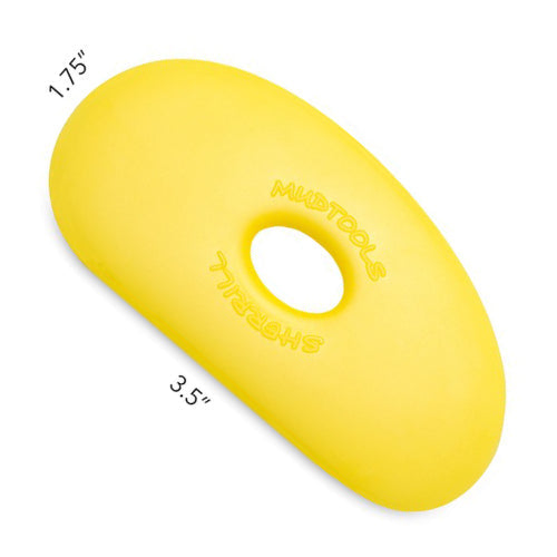 Mudtools Polymer Rib Yellow Size 1