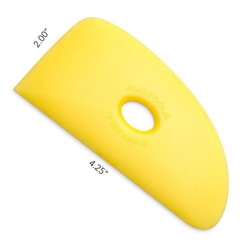 Mudtools Polymer Rib Yellow Size 4