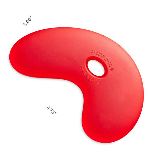 Mudtools Small Bowl Rib Red