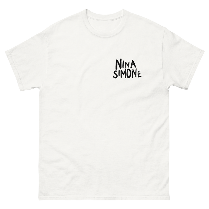 Nina Simone: Mississippi Goddamn Anniversary T-Shirt (White) Front