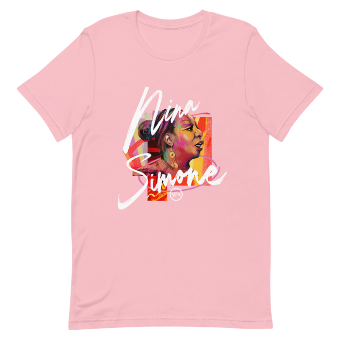 Nina Simone: Nina's Back Pink T-Shirt Front
