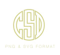 Open Circle  PNG SVG Monogram Font