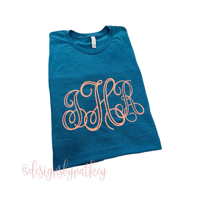 Open Libby SVG PNG Cricut Monogram Font