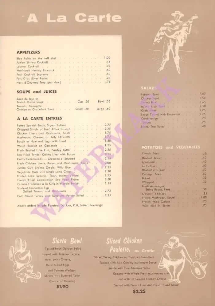 Pan American Club Milwaukee 1960s Posters Prints & Visual Artwork