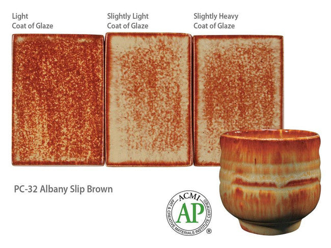 PC-32 Albany Slip Brown Pint