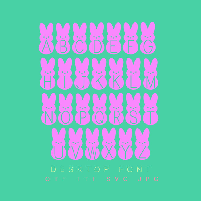 Peeps Type Desktop