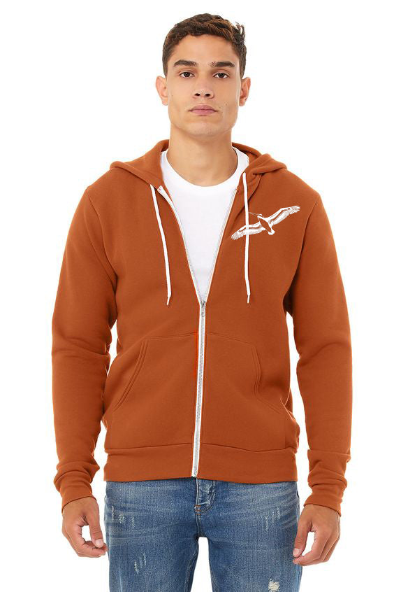 Pelicanza Pelican Beach *Limited Edition* Ultra Soft Zip Up Hoodie - Unisex Autumn