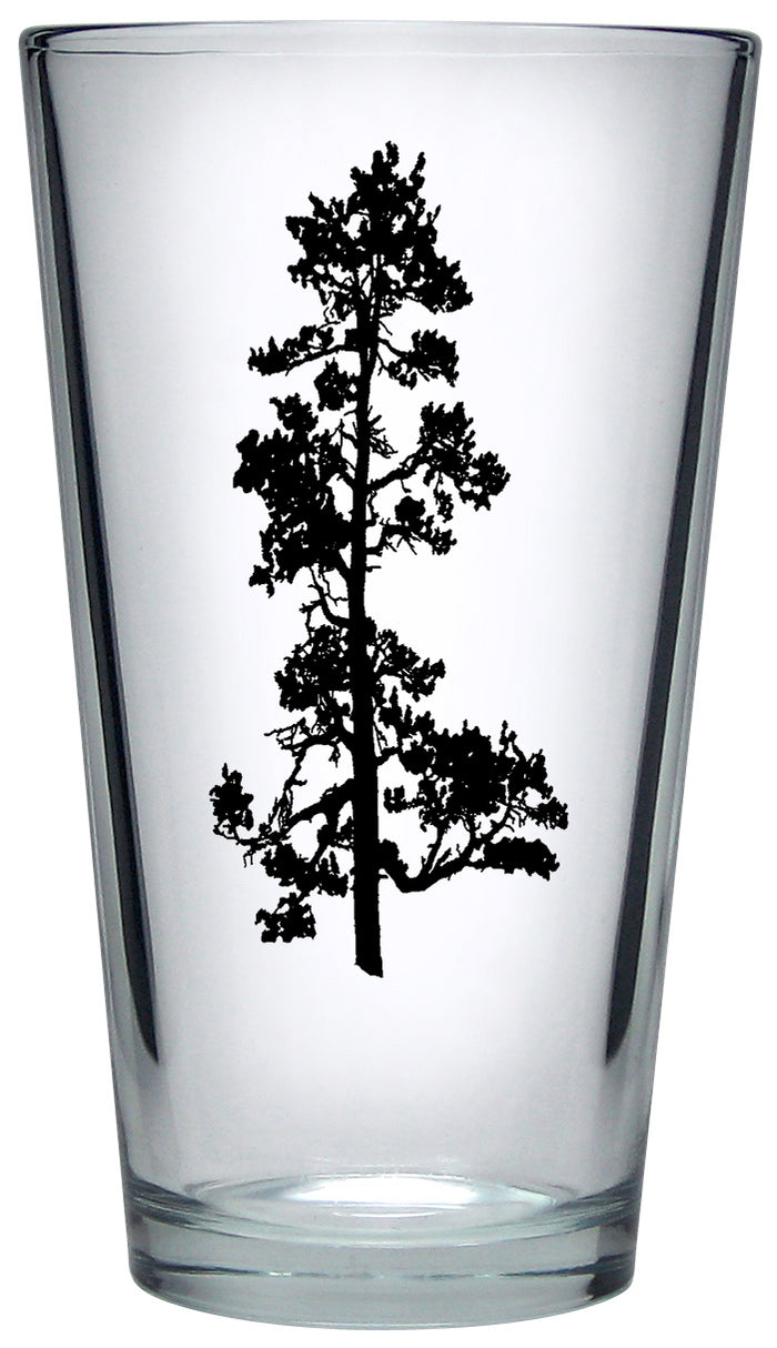 Pine Tree Pint Glass