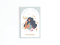 Pisces Zodiac Refrigerator Magnet