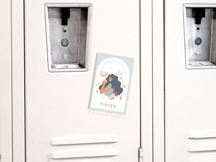 Pisces Zodiac Refrigerator Magnet