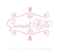 PNG SVG Heart Frame Design