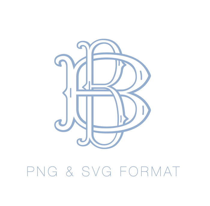 PNG SVG Two Type Fishtail Outline B Font