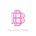 PNG SVG Two Type Outline D Font