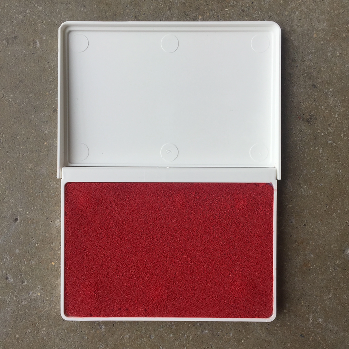 Potter's Ink Pad - Bright Red