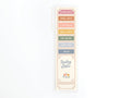 Reading Status Laminated Bookmark - Onderkast Studio