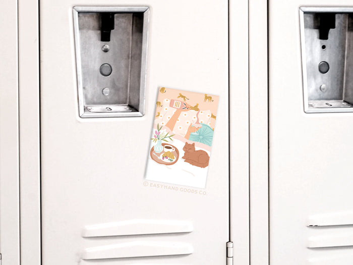 Rise & Wine Refrigerator Magnet