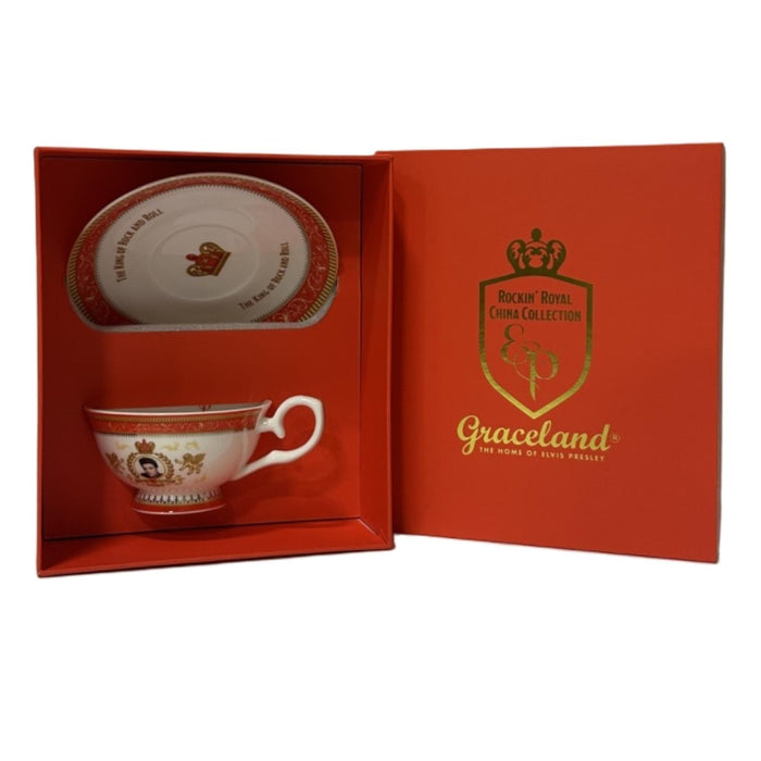 Rockin' Royal China Teacup and Saucer