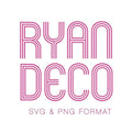 Ryan Deco SVG & PNG Format