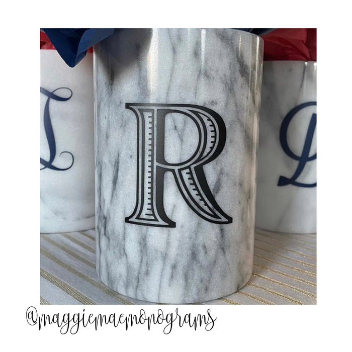 Ryan Ribbed Monogram PNG SVG Monogram Font