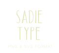 Sadie Monogram PNG & SVG Monogram Font