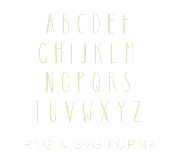 Sadie Monogram PNG & SVG Monogram Font