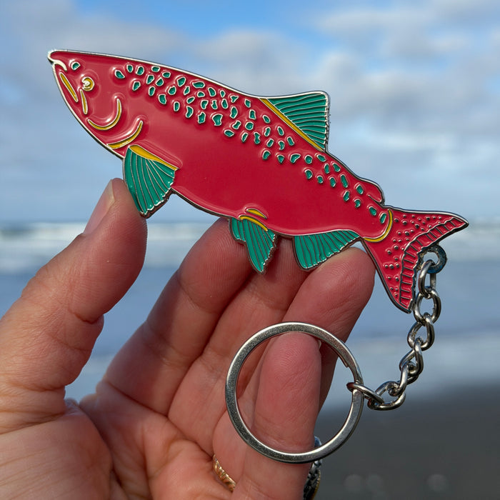 Salmon Key Chain