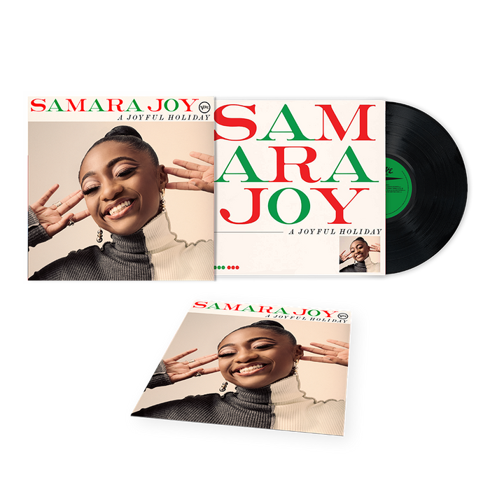 Samara Joy: A Joyful Holiday LP + Signed Art Card