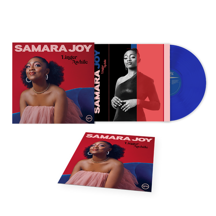 Samara Joy: Linger Awhile (Blue Vinyl) + Signed Art Card